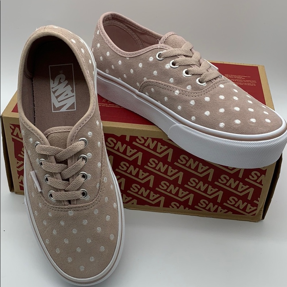 VANS AUTHENTIC PLATFORM SUEDE POLKA DOT WMNS - Picture 16 of 16